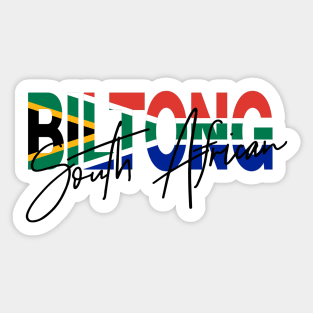 Biltong South African Sticker